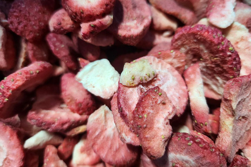 Пуер з натуральною полуницею